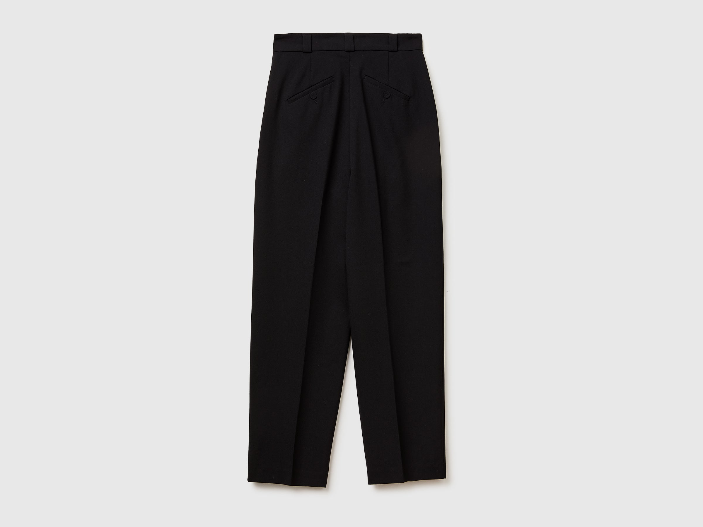 United Colors of Benetton Pantaloni carrot viscosa eleganti