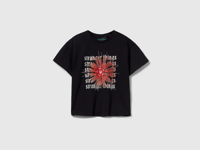 United Colors of Benetton T-shirt Stranger Things Cotone Bio
