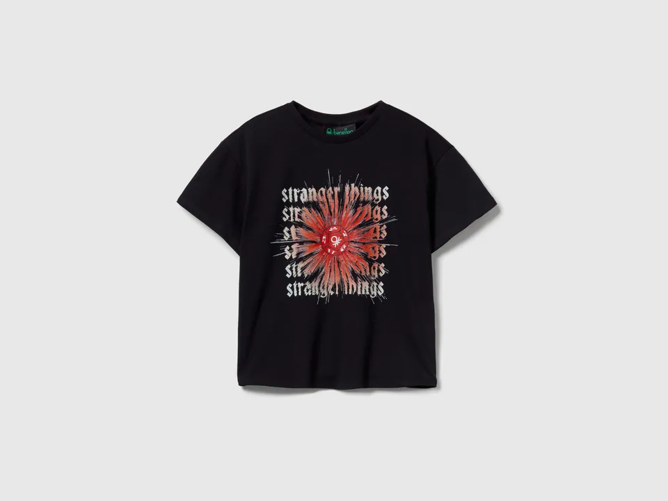United Colors of Benetton T-shirt Stranger Things Cotone Bio