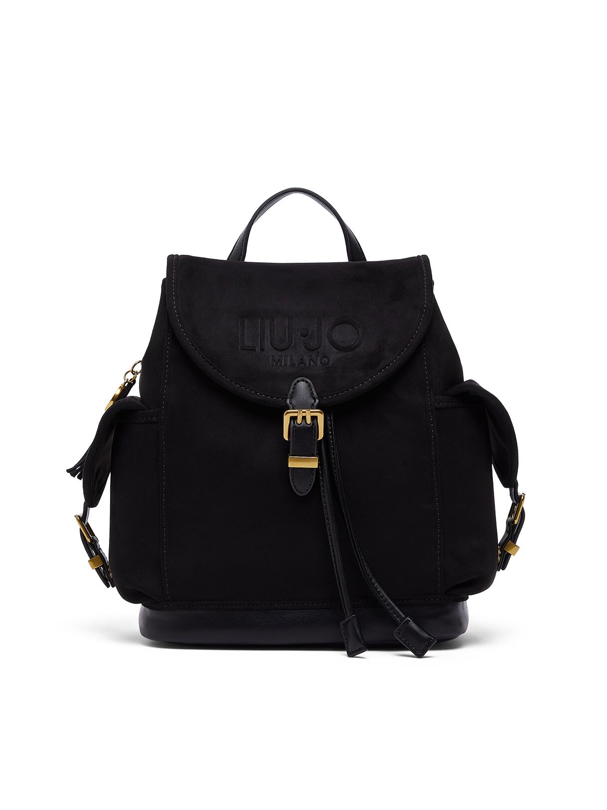 Liu Jo Zaini Zaino 22222 Microfibra T_U_ Nero Medio