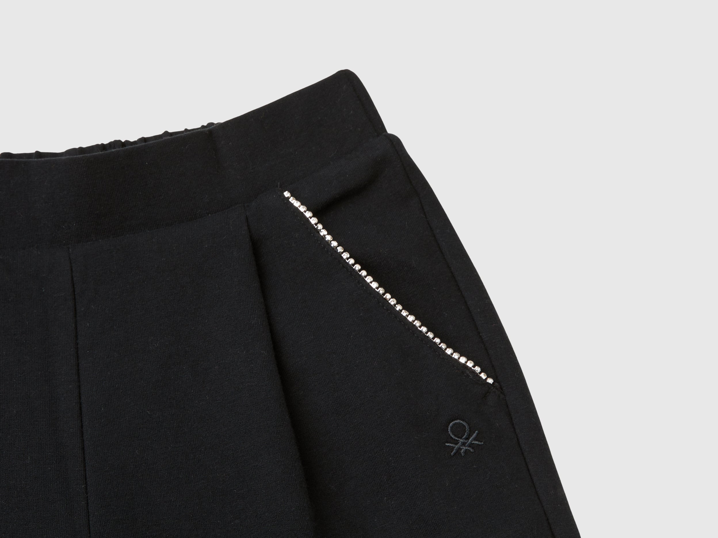 United Colors of Benetton Pantaloni Tuta Cotone applique gioiello M