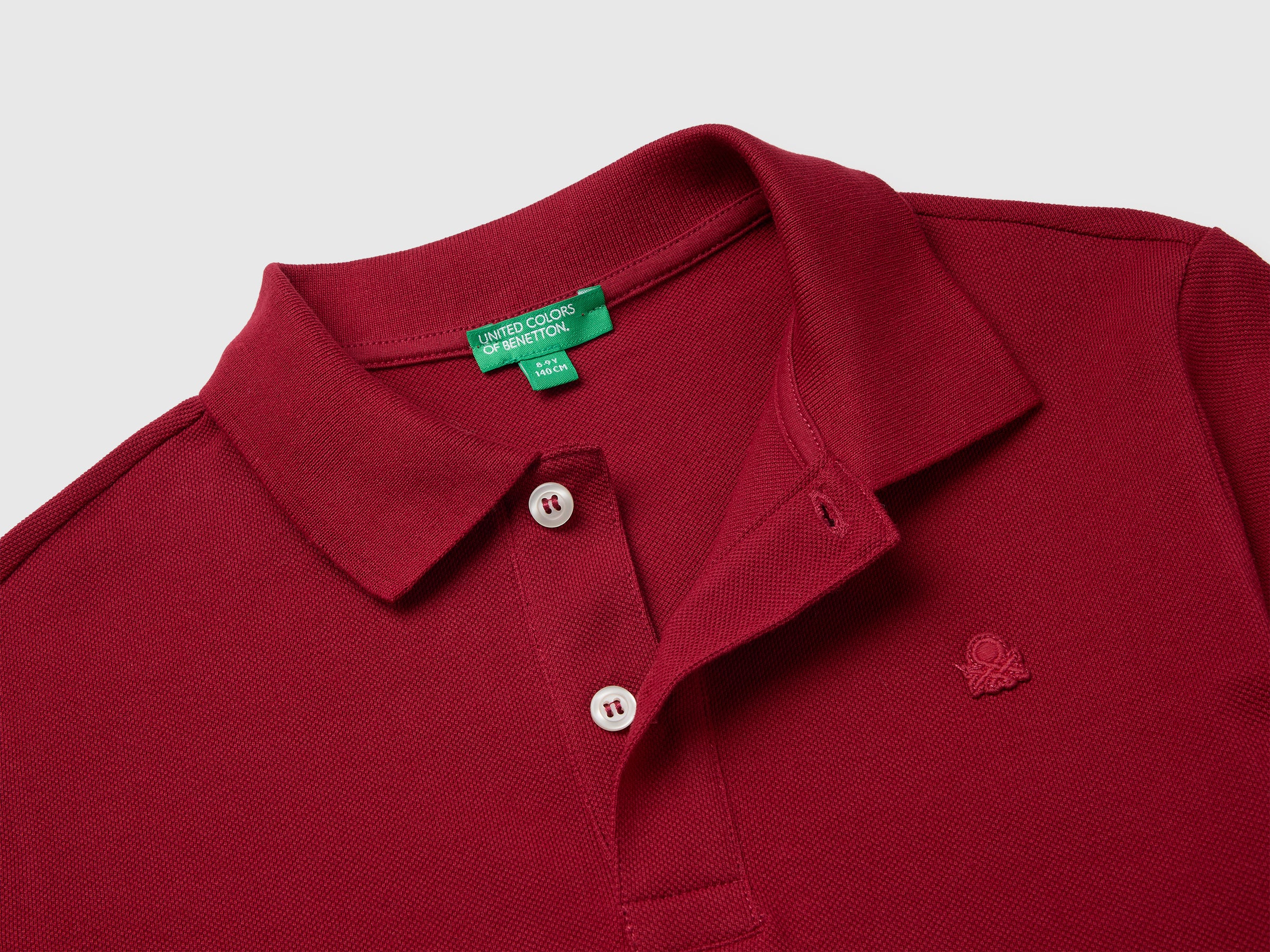 United Colors of Benetton Polo manica corta cotone bio