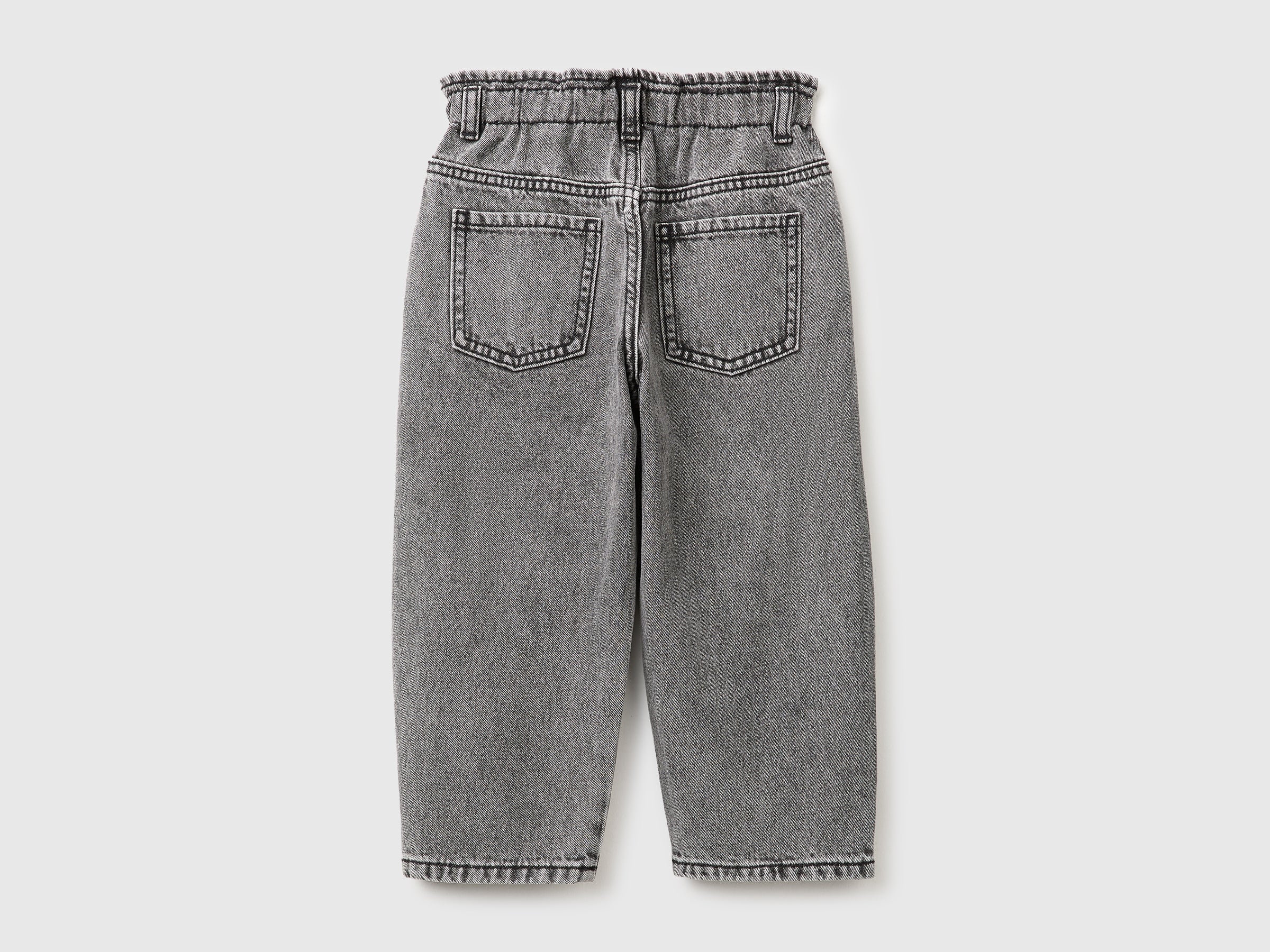 United Colors of Benetton Jeans Balloon fit jeans jeans ricamo cotone