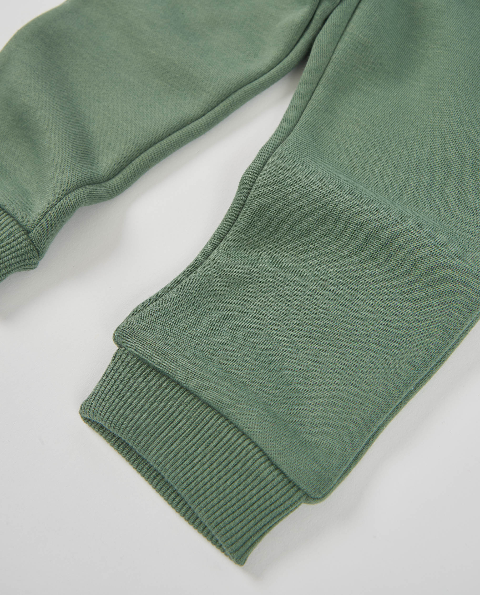 TucTuc Pantaloni Felpa Bambino Verde con Coulisse