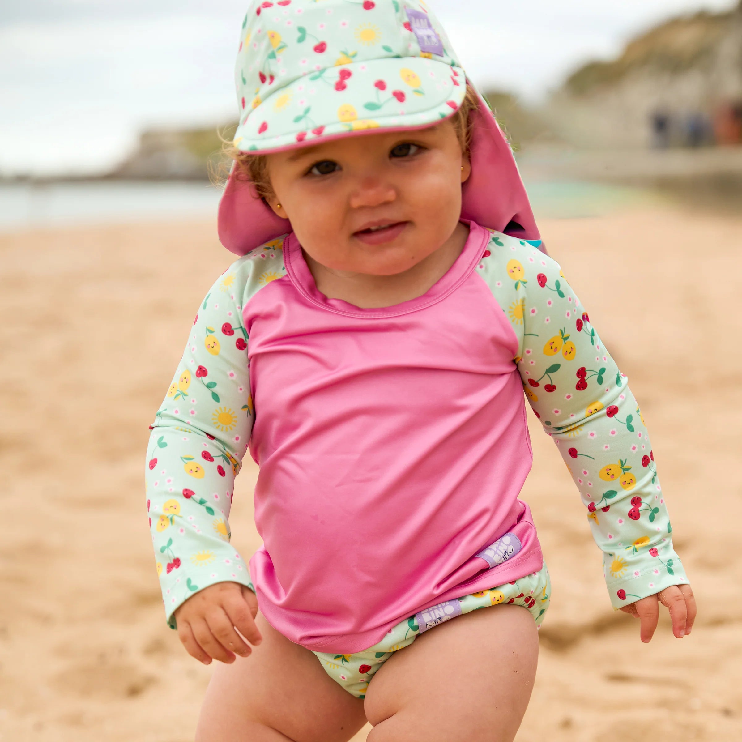Bambino Mio Juicy Fruit cappellino mare reversibile UPF 40+