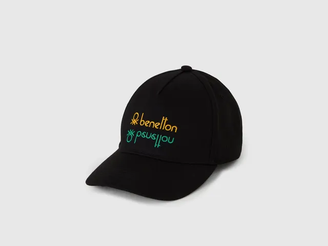 United Colors of Benetton Stranger Things cappellino cotone S-L ricamo