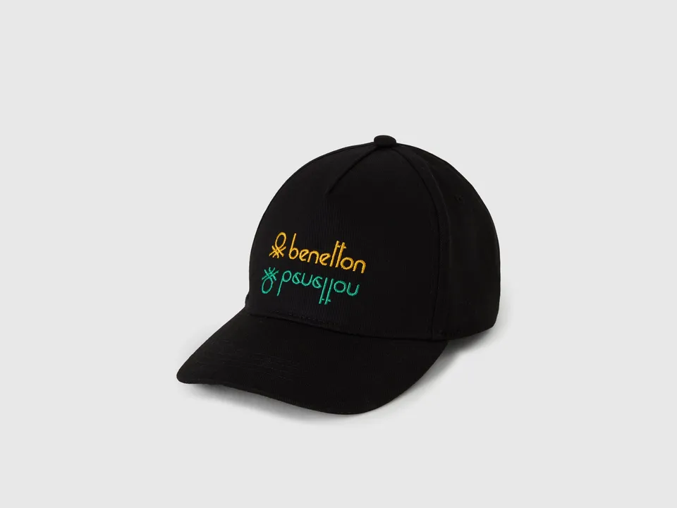 United Colors of Benetton Stranger Things cappellino cotone S-L ricamo