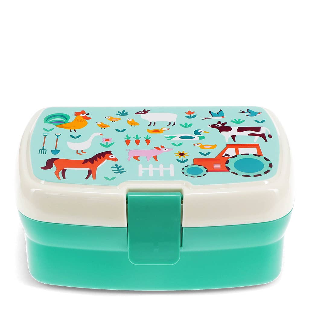 Rex London Fattoria lunch box con scomparti