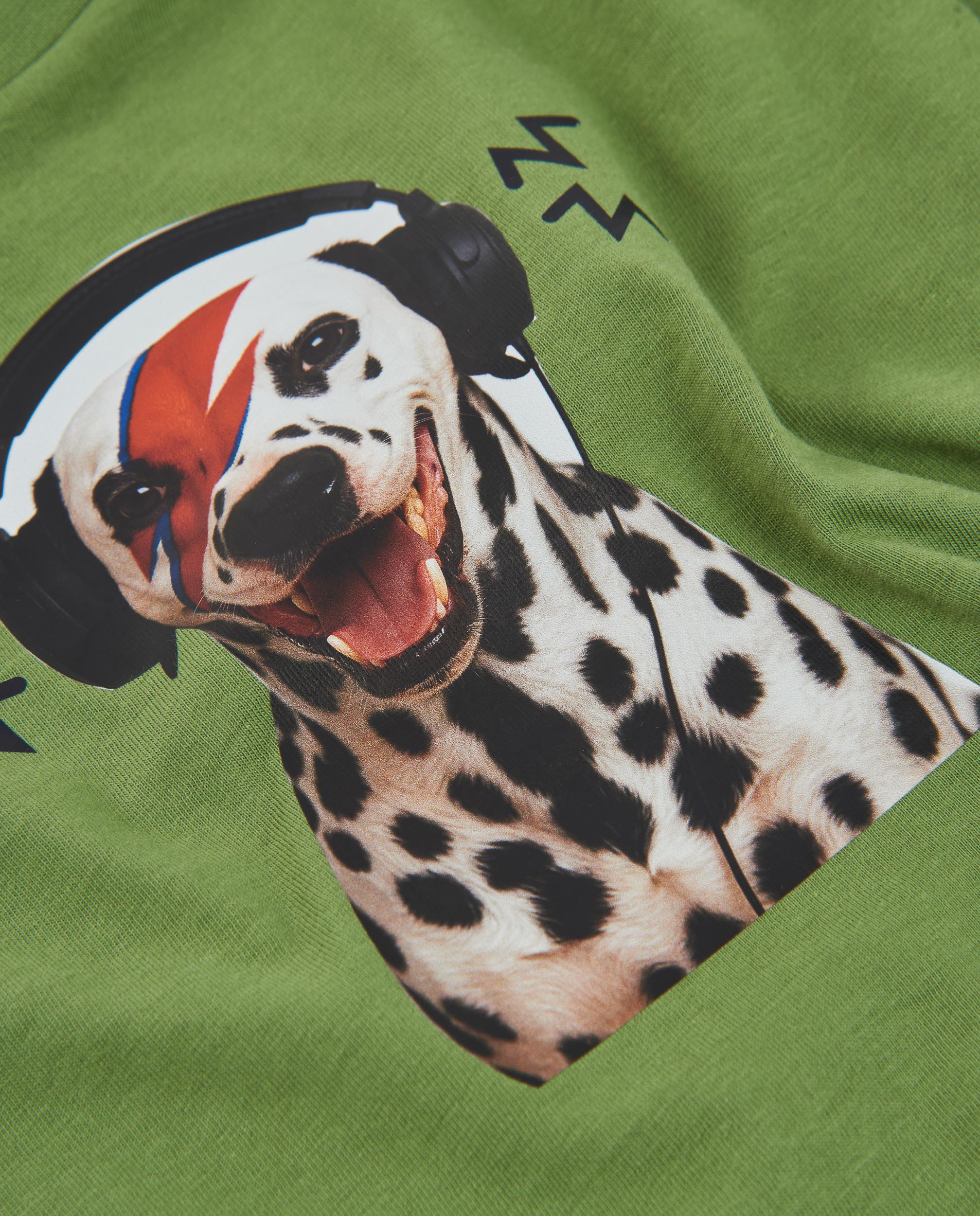 TucTuc Magliette Maglia Bambino Verde Oliva Dalmata