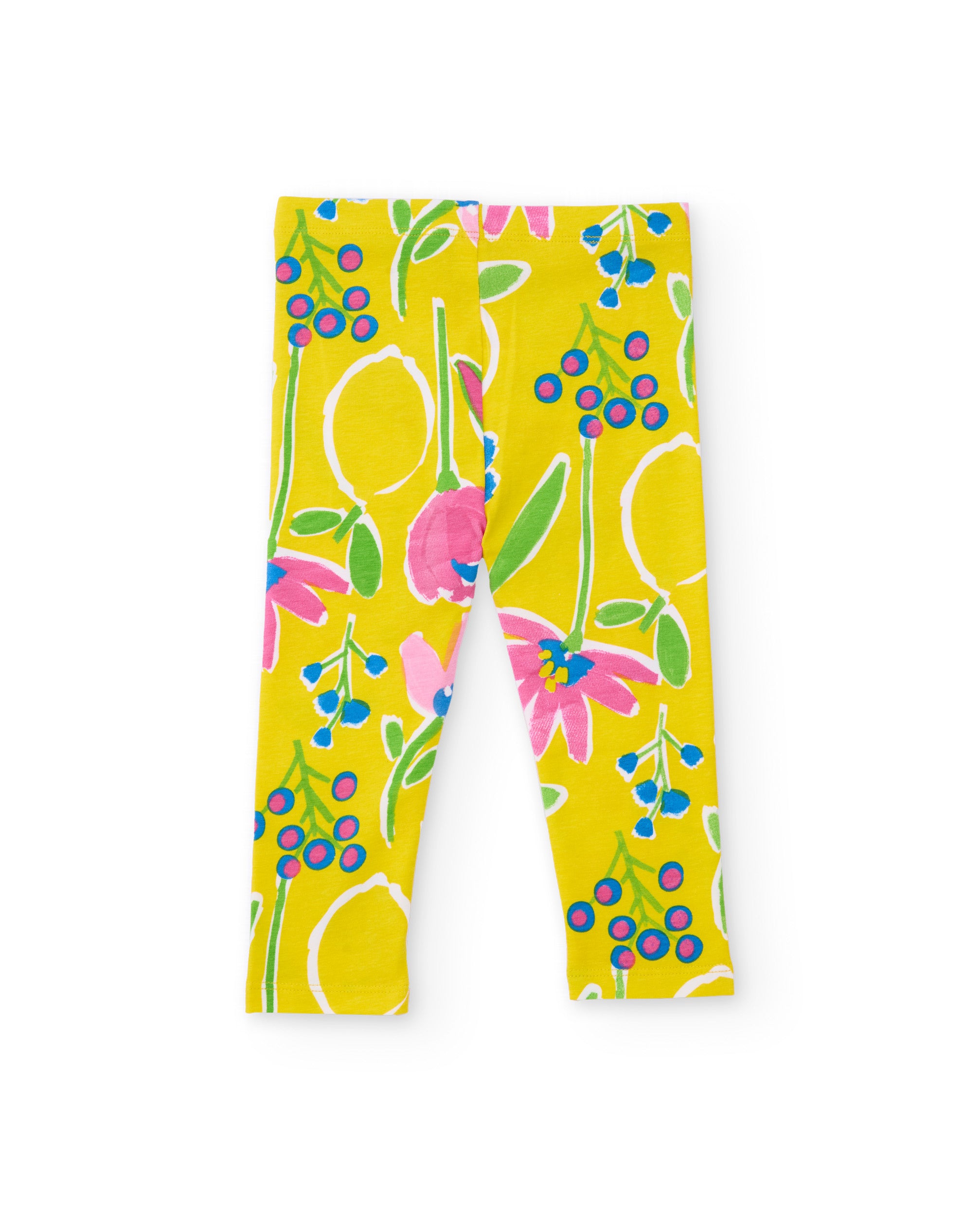 TucTuc Leggings Collant bimba giallo fiori