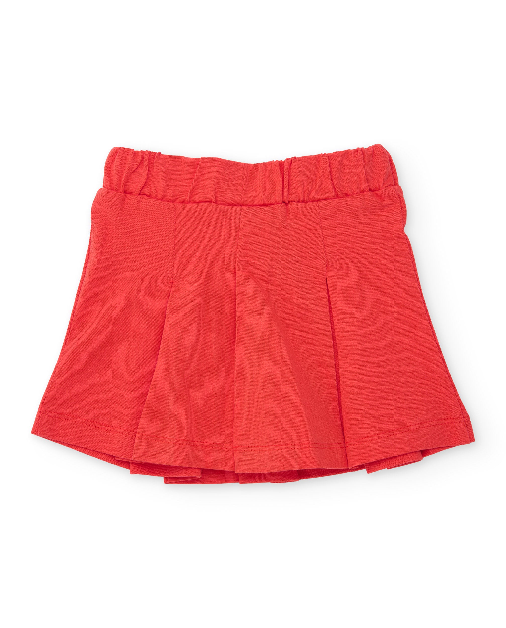 TucTuc Gonne gonna bambina rosso pieghe frontali