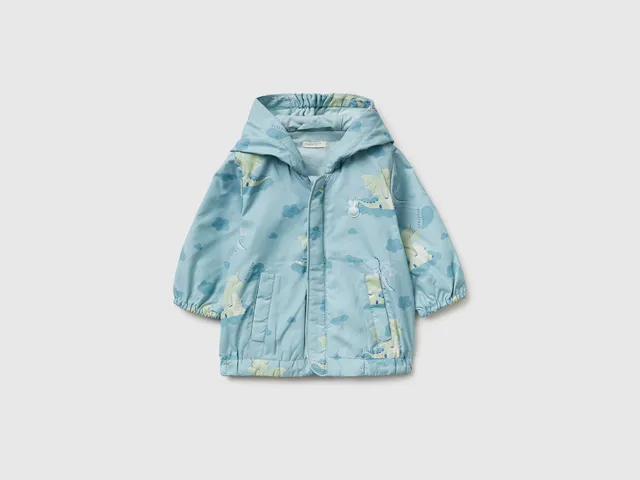 United Colors of Benetton Giacca antivento fantasia neonato