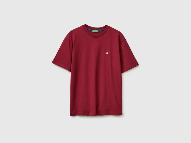 United Colors of Benetton T-Shirt Cotone Bio Manica Corta