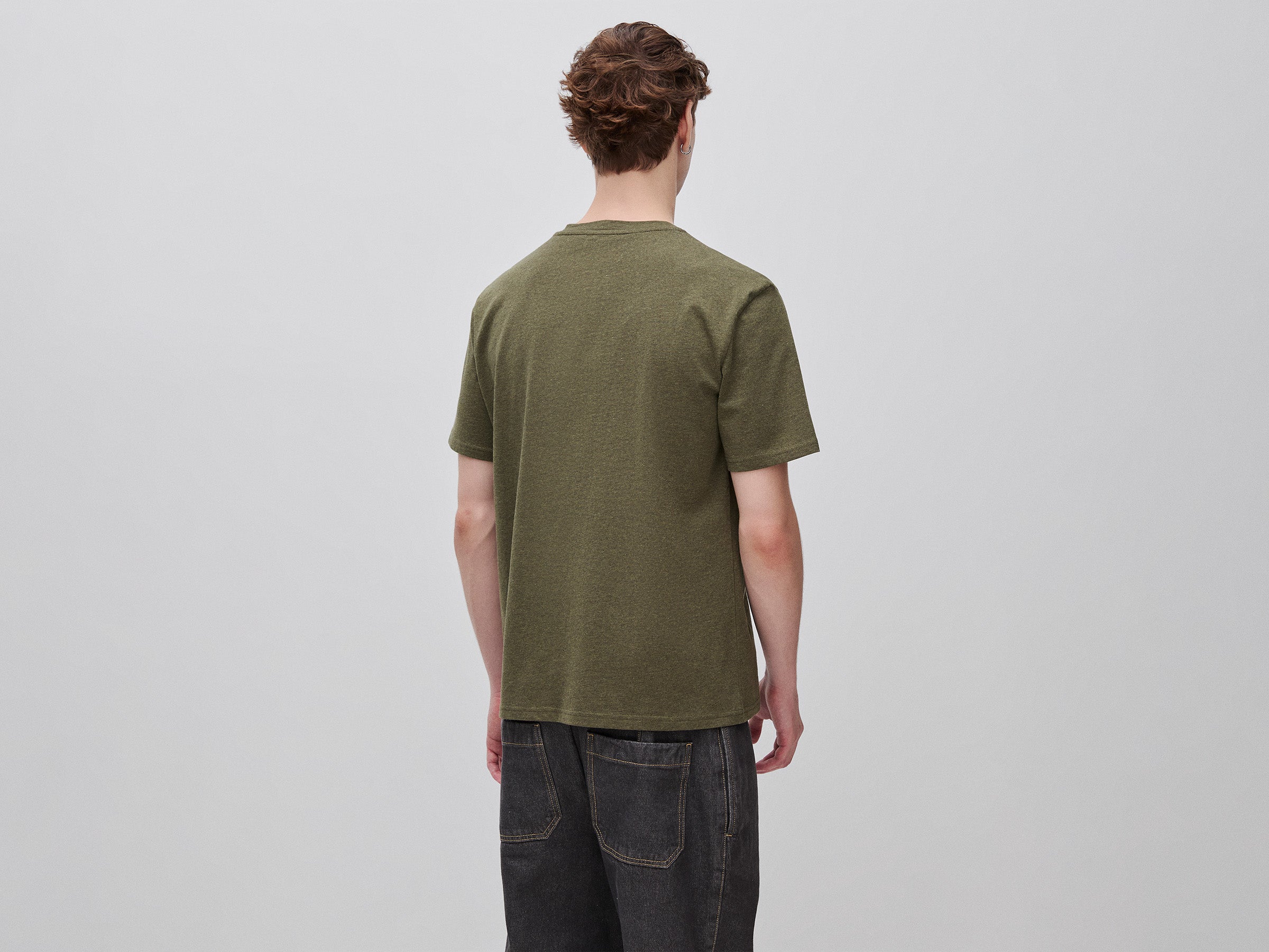 United Colors of Benetton t-shirt melange cotone manica corta