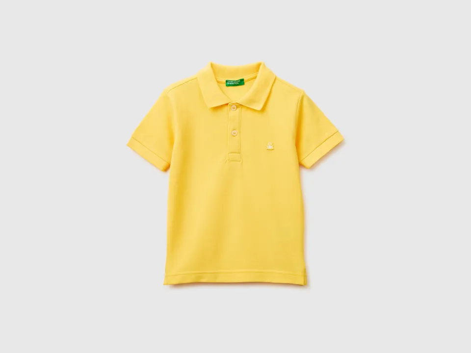 United Colors of Benetton 3089G3008 polo cotone bio bimbo