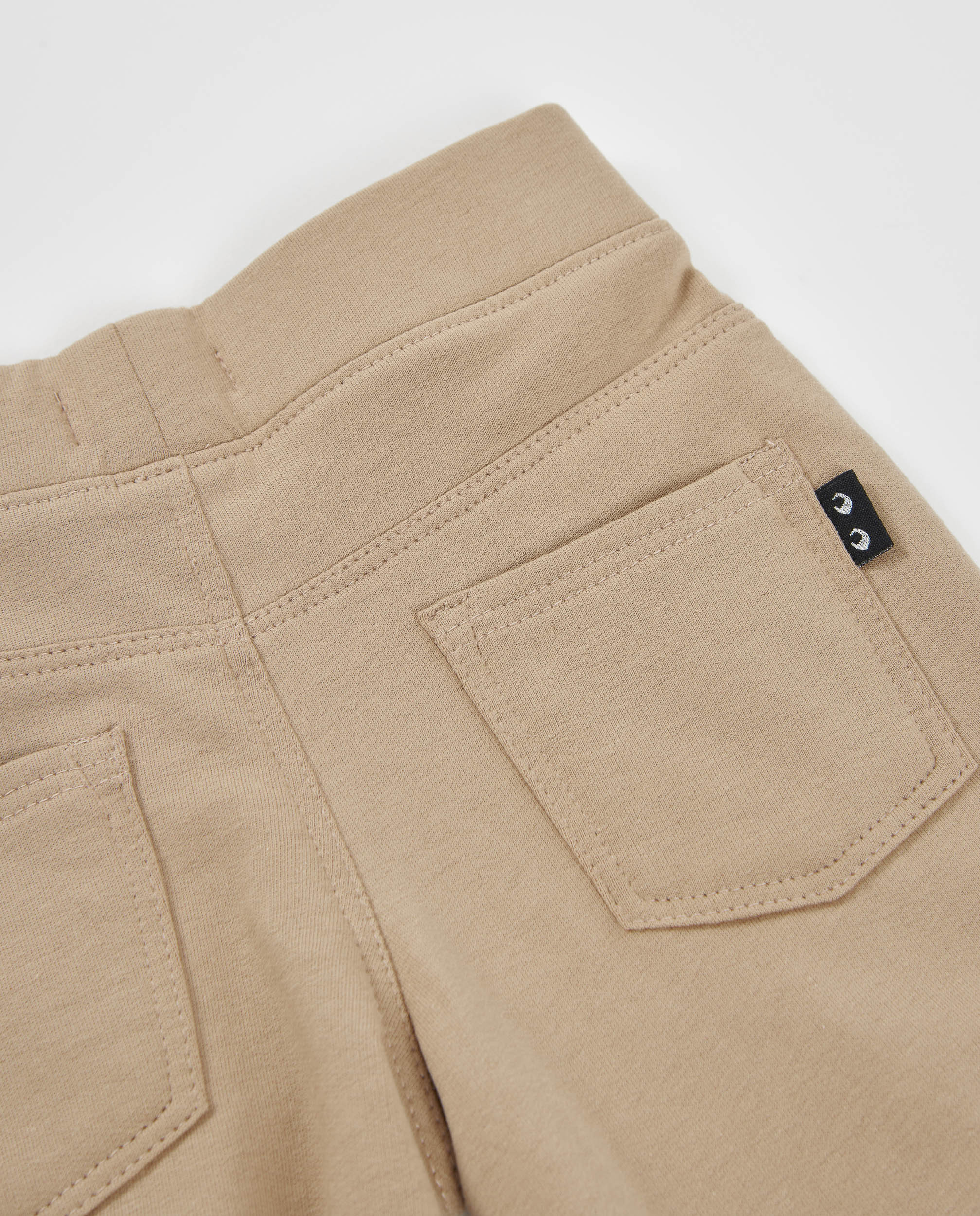 TucTuc Pantaloni felpa zampa beige bambina