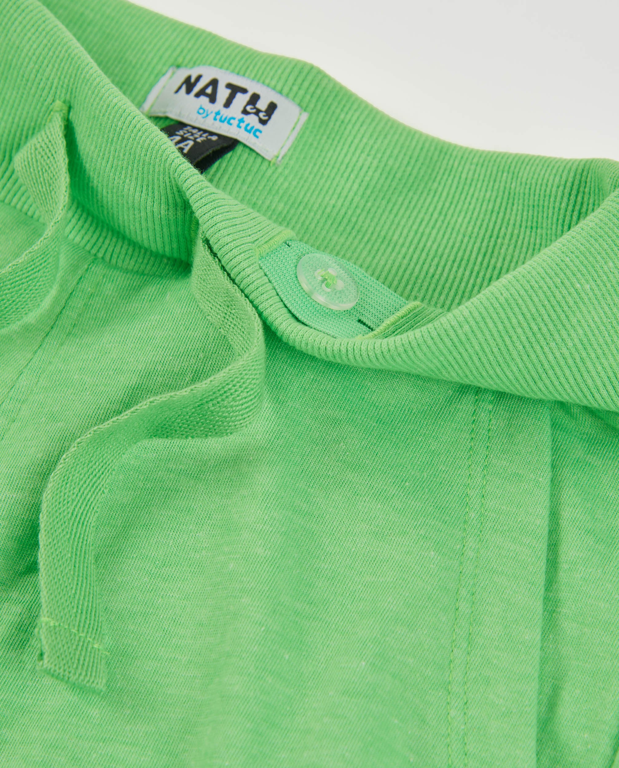 TucTuc Bermuda Bambino Maglia Verde Cotone Tasche