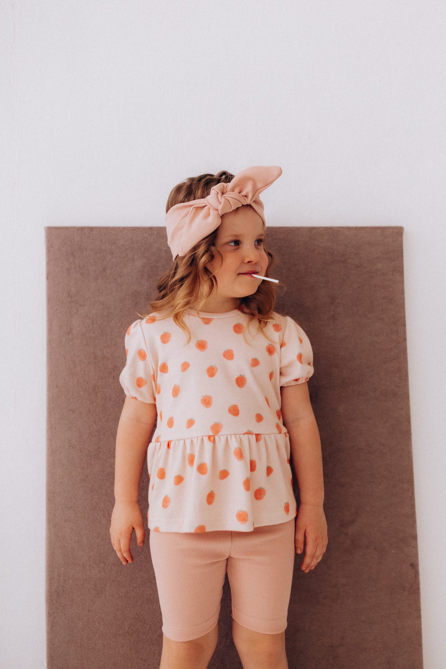 Woolly Organic Headband fascia neonata cotone organico SS26