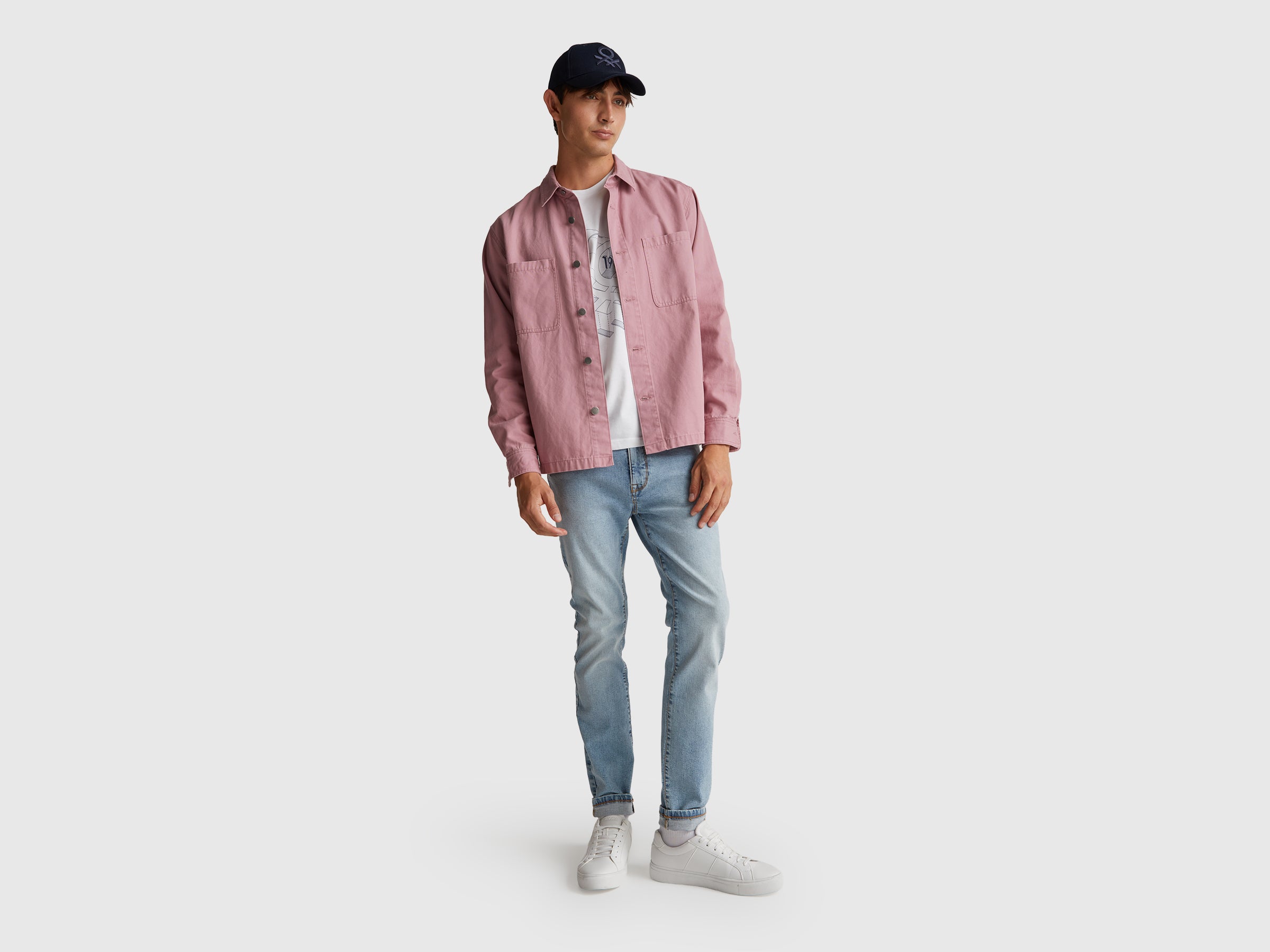 United Colors of Benetton Jeans Skinny Fit 32 Cotone Riciclato