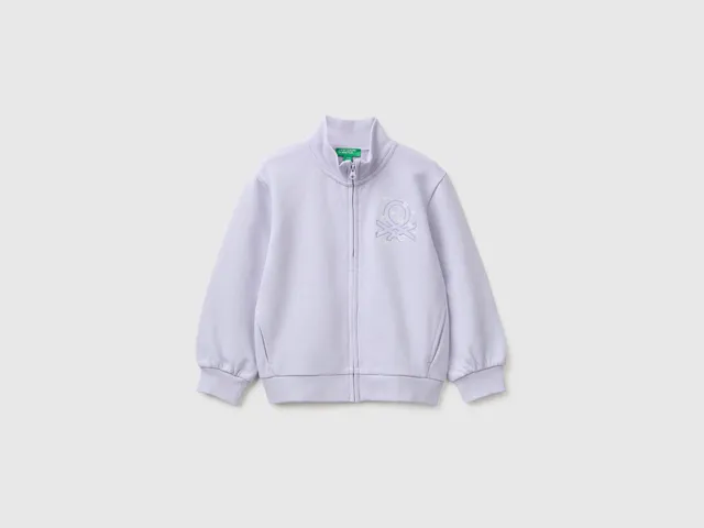 United Colors of Benetton Sweatshirts felpa zip taglia 82 cotone organico