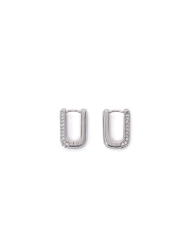 Liu Jo Baby Orecchini Geometrici T_U Nero