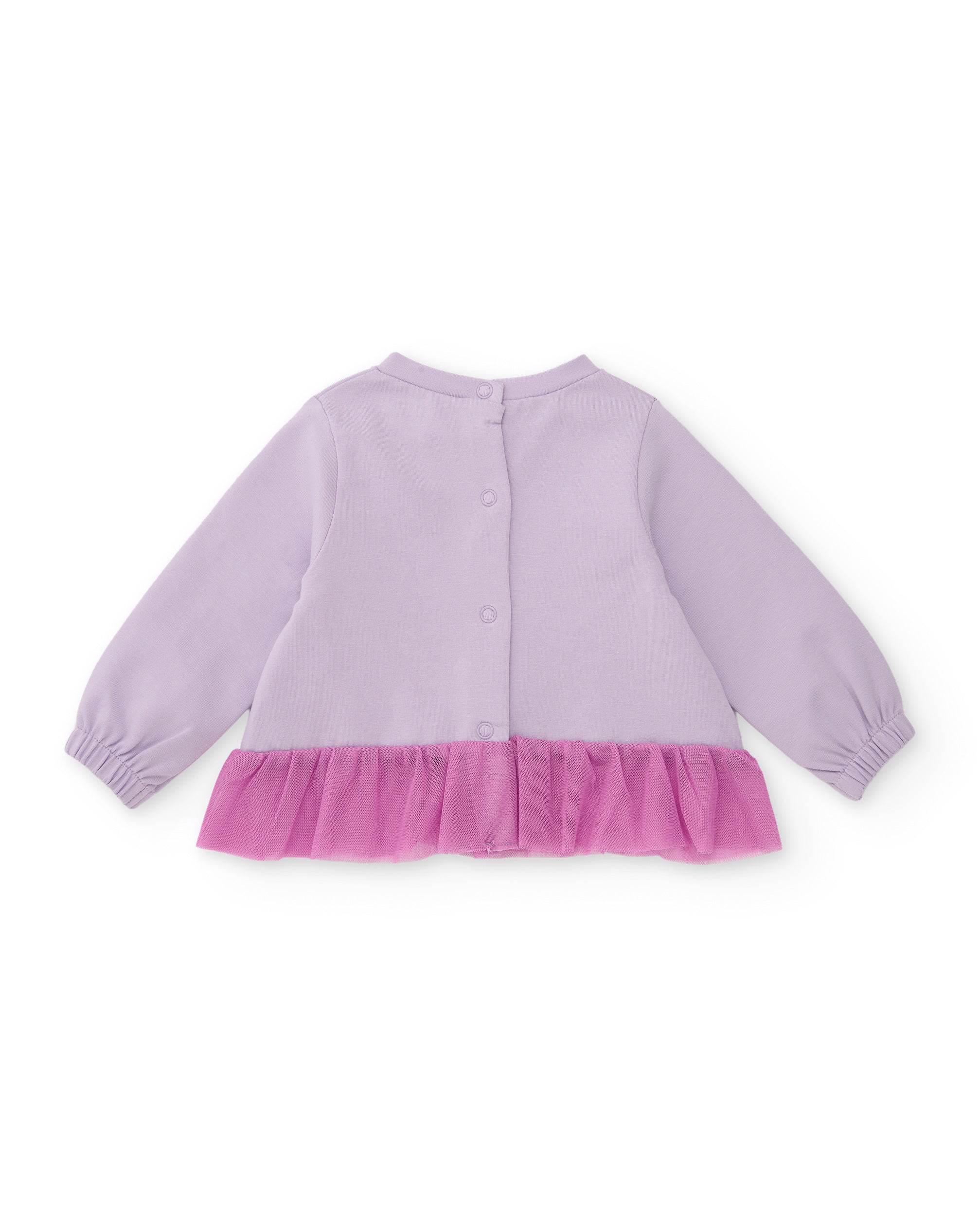 TucTuc Completi tuta neonata lilla cupcake 3 pezzi