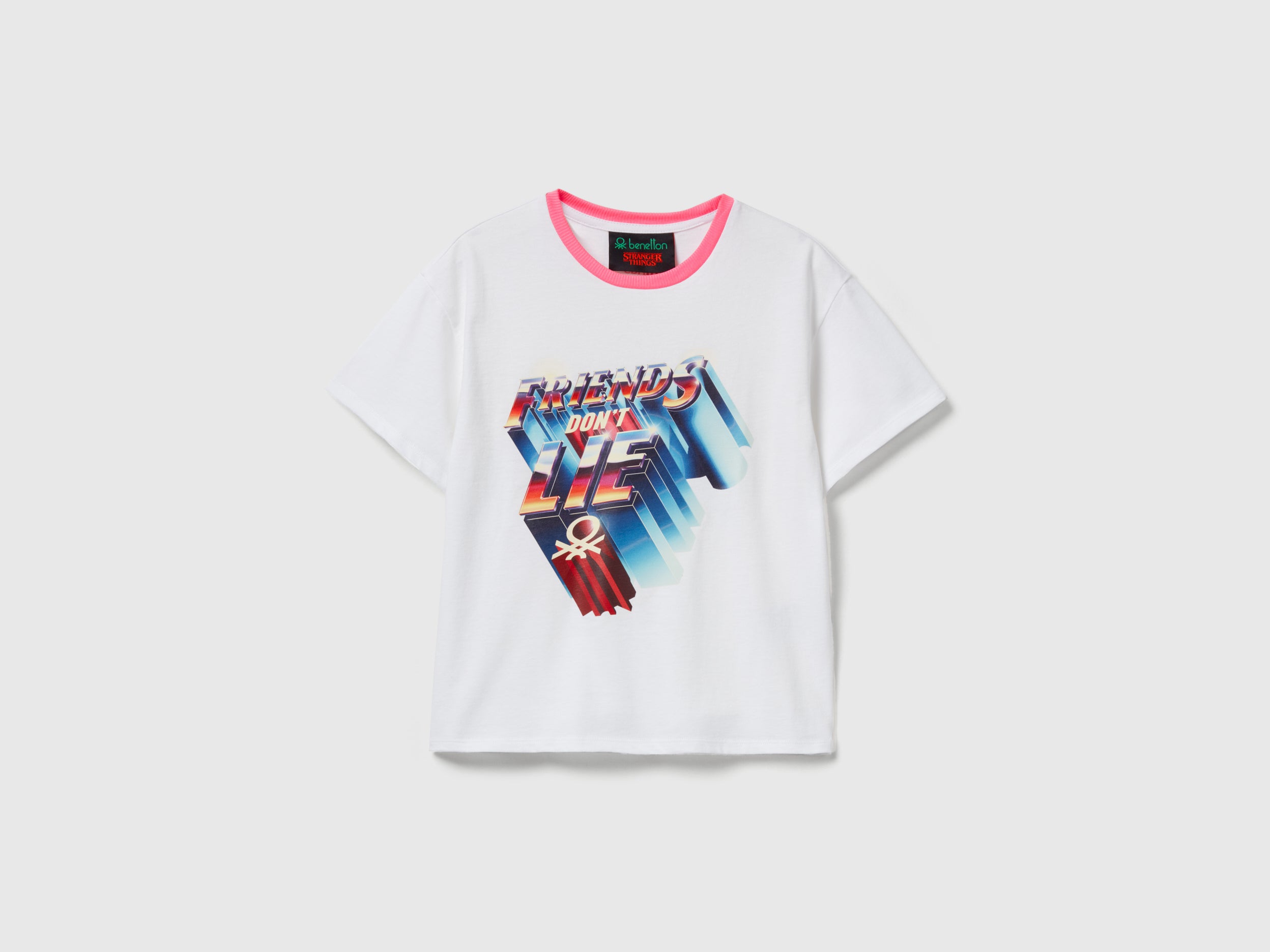 United Colors of Benetton 36UVC10QZ Maglietta Stranger Things M