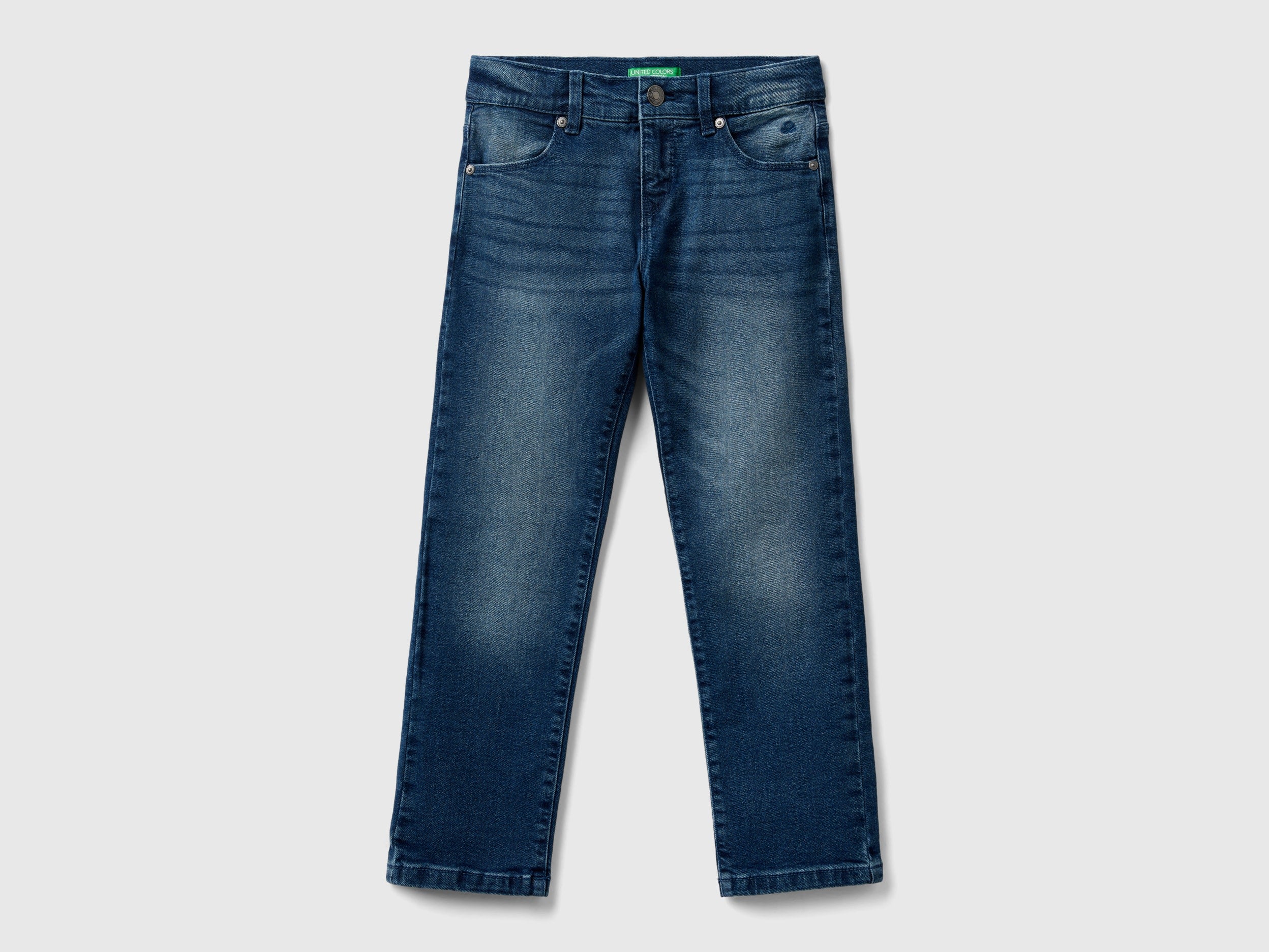 United Colors of Benetton Jeans Pantaloni Slim Fit Cotone Riciclato