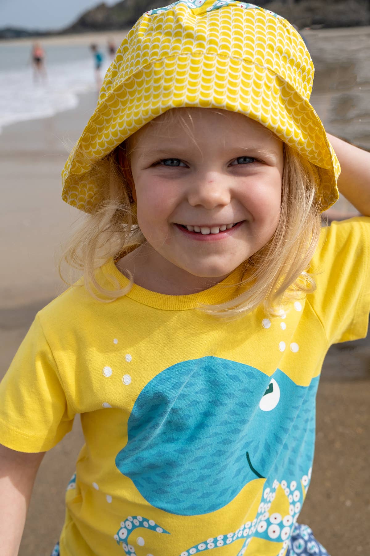Coq en Pâte Maglietta Polpo Cotone Bio 2 Anni T-Shirt Bimbo