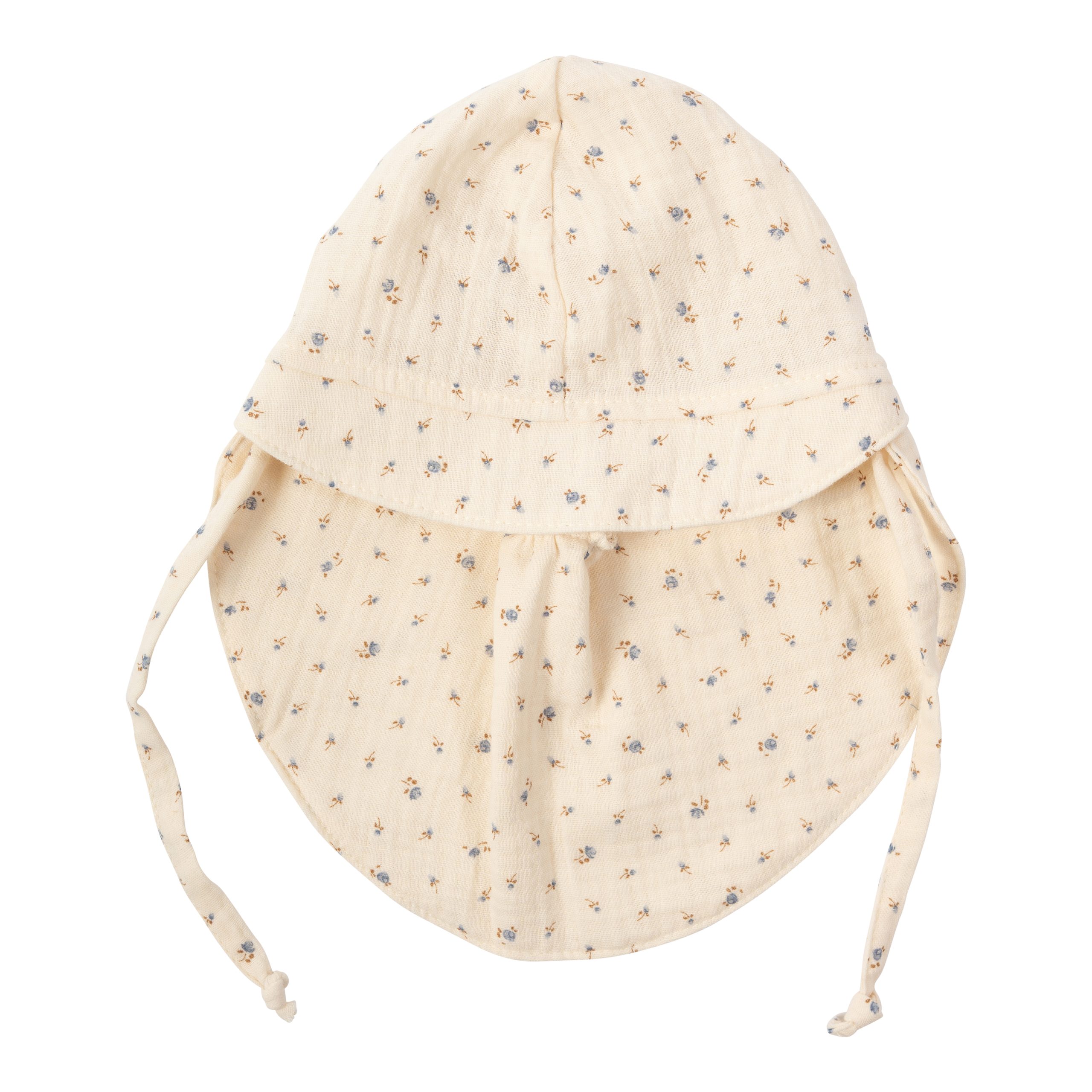 Woolly Organic Muslin Sun Hat GOTS SS26 cappello sole mussola
