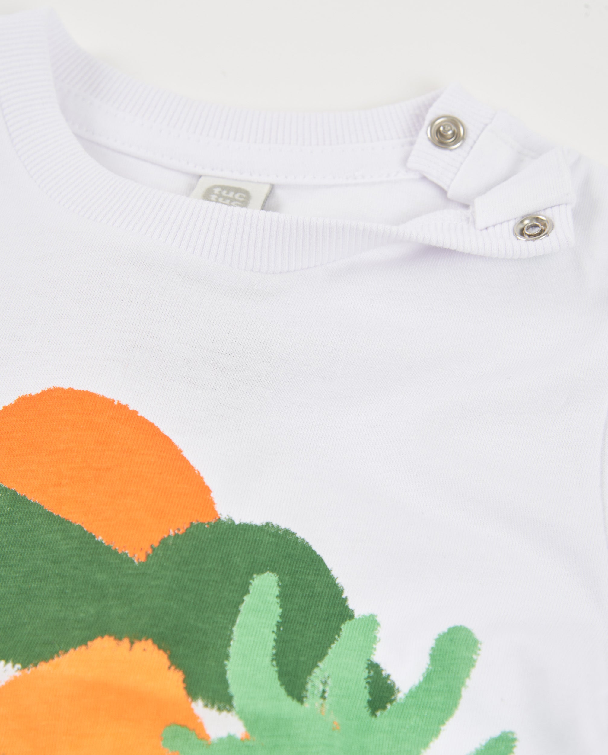 TucTuc Magliette T-shirt bambino bianco natura