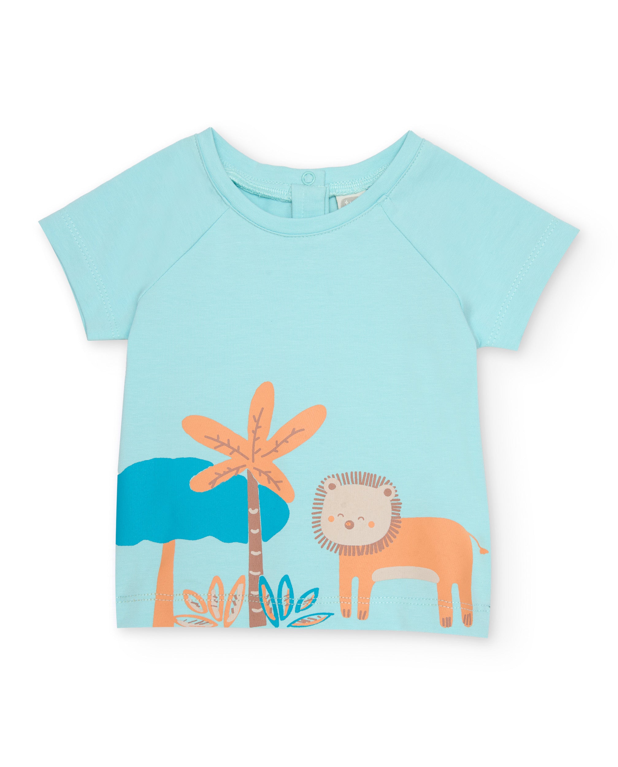TucTuc Completi Completo neonato blu leone 2 pezzi
