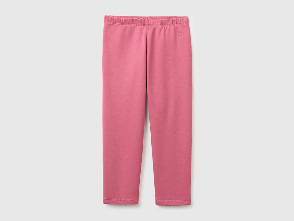 United Colors of Benetton Leggings Felpati Caldi Cotone Bimba