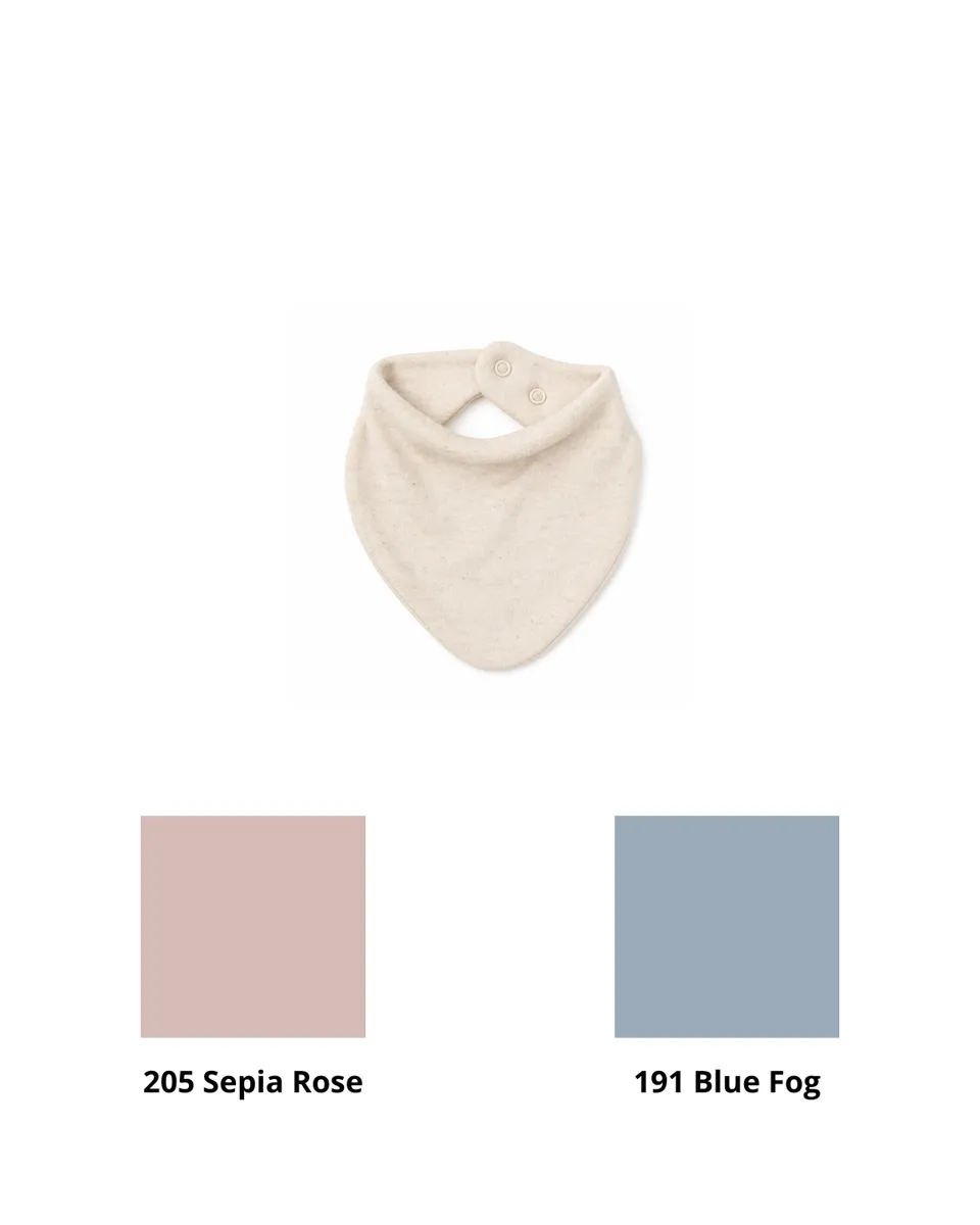 Woolly Organic Bib bavaglino neonato Tencel lino SS27