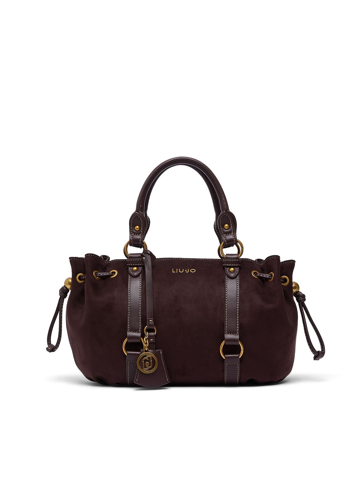 Liu Jo Borse Borsa piccola con coulisse borsetta nero microfibra