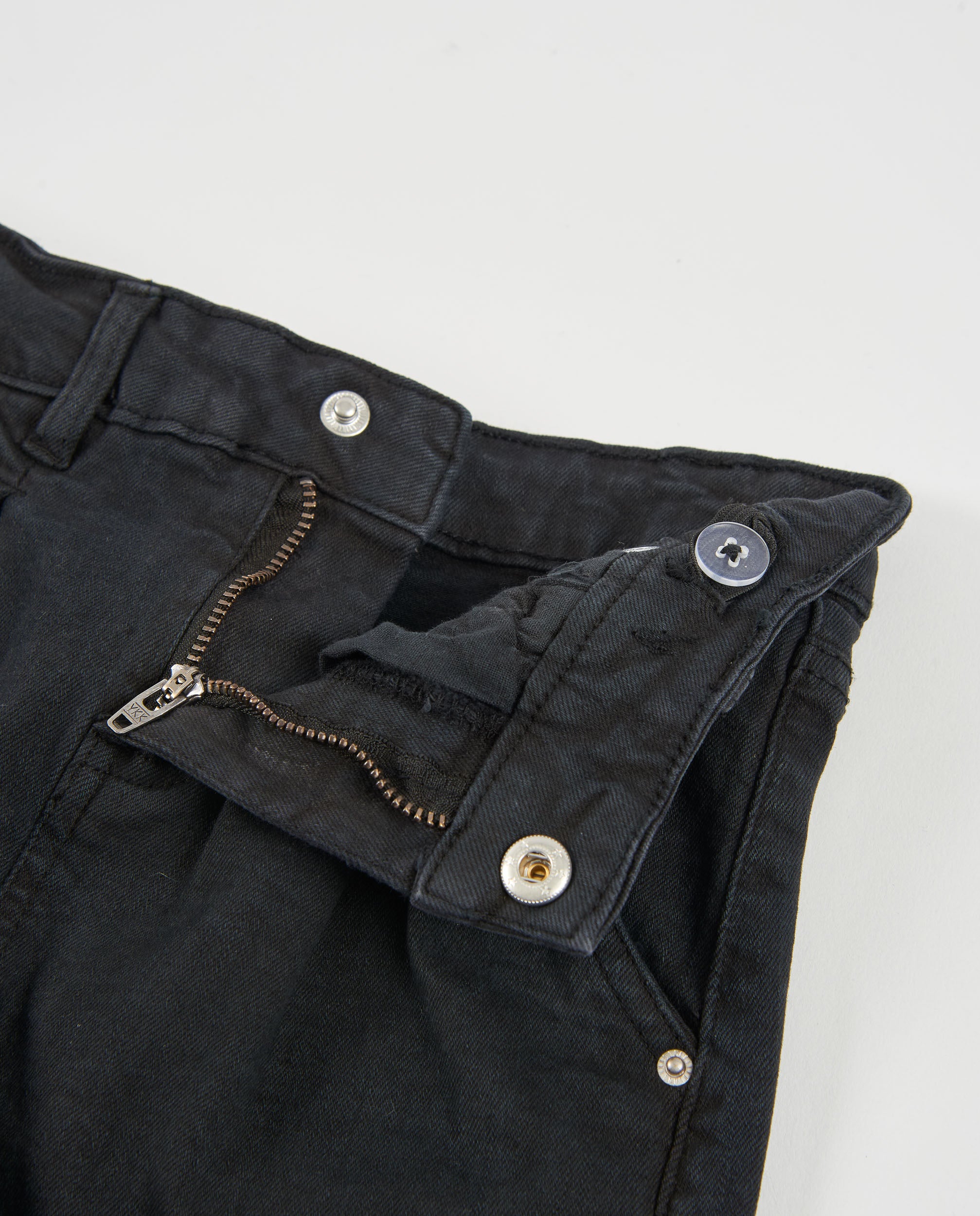 TucTuc Pantaloni pantalone bambina twill nero gamba larga