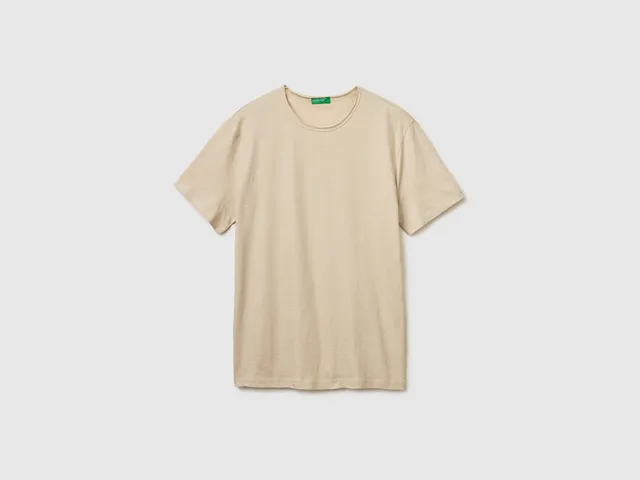 United Colors of Benetton T-shirt 3N78U10C2 maglia cotone organico