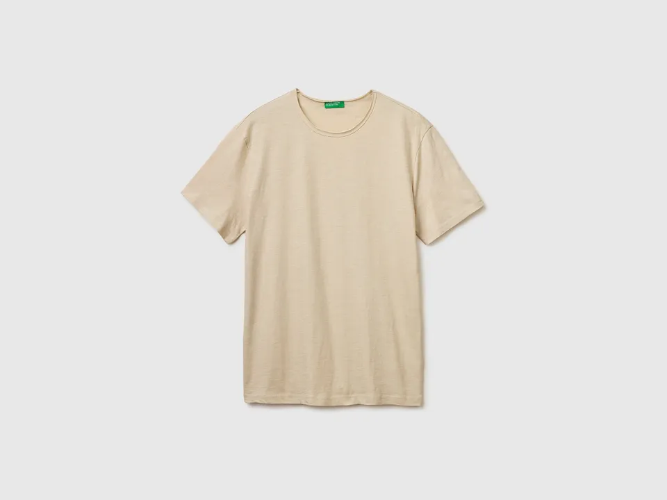 United Colors of Benetton T-shirt 3N78U10C2 maglia cotone organico