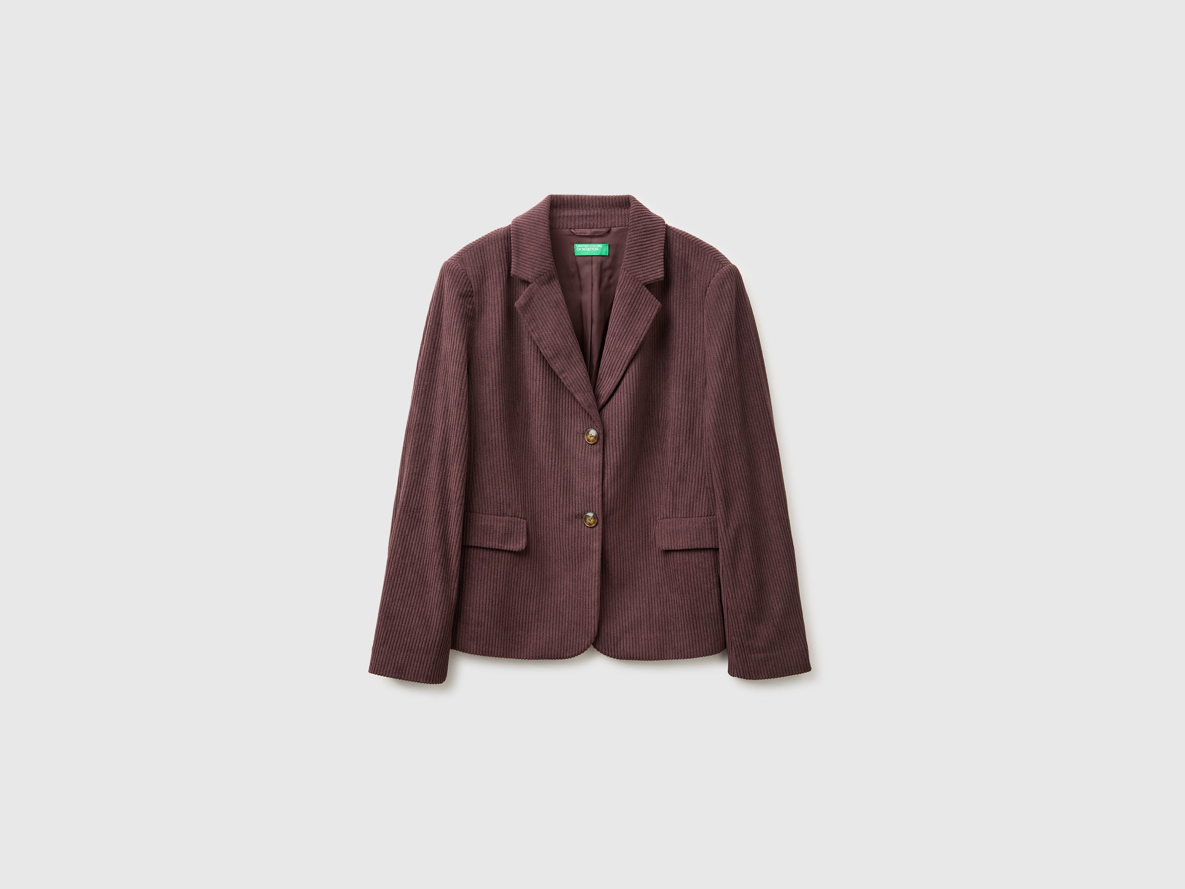 United Colors of Benetton Blazer velluto a coste taglia 42
