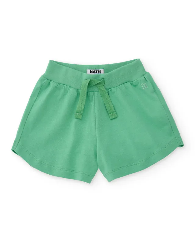 TucTuc Bermuda Shorts Bambina Verde con Tasche Laterali