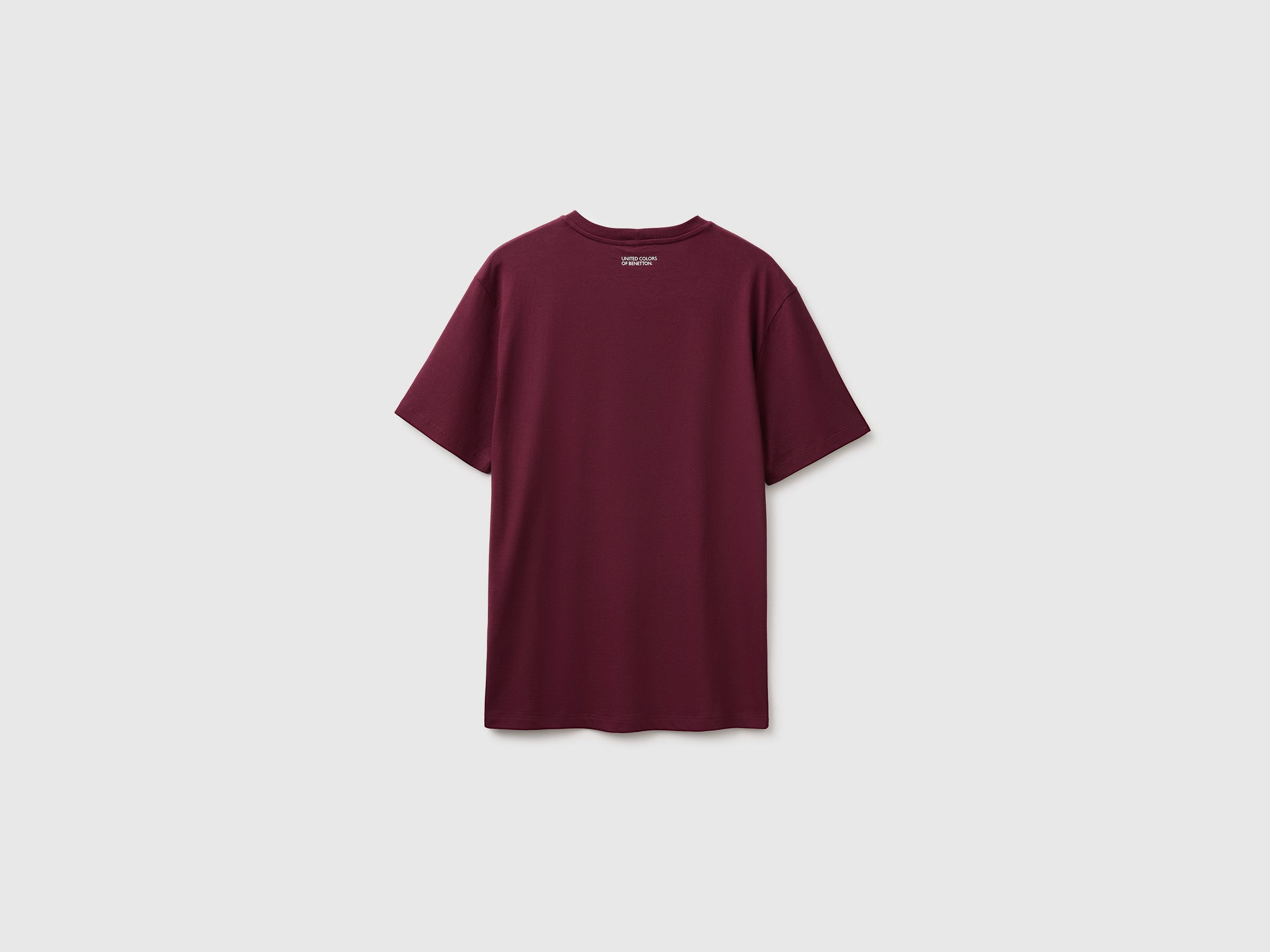 Benetton Regular fit T-shirt maglietta cotone biologico