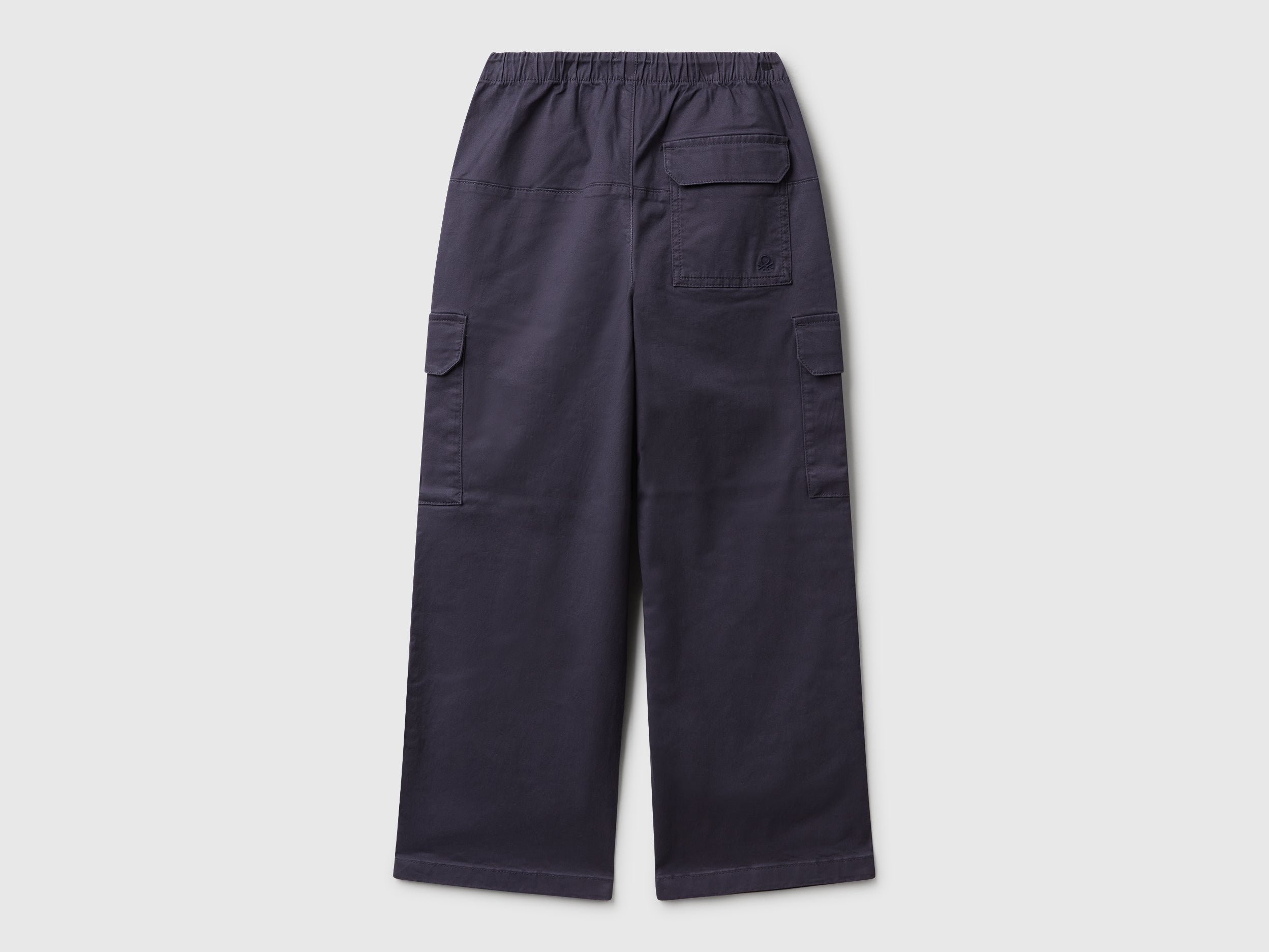 United Colors of Benetton Pantaloni paracadute cotone elasticizzato L
