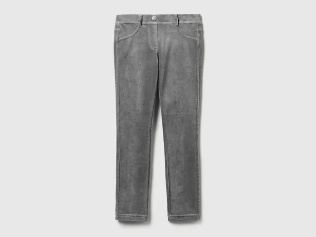 United Colors of Benetton Super Skinny Trousers pantaloni ciniglia M