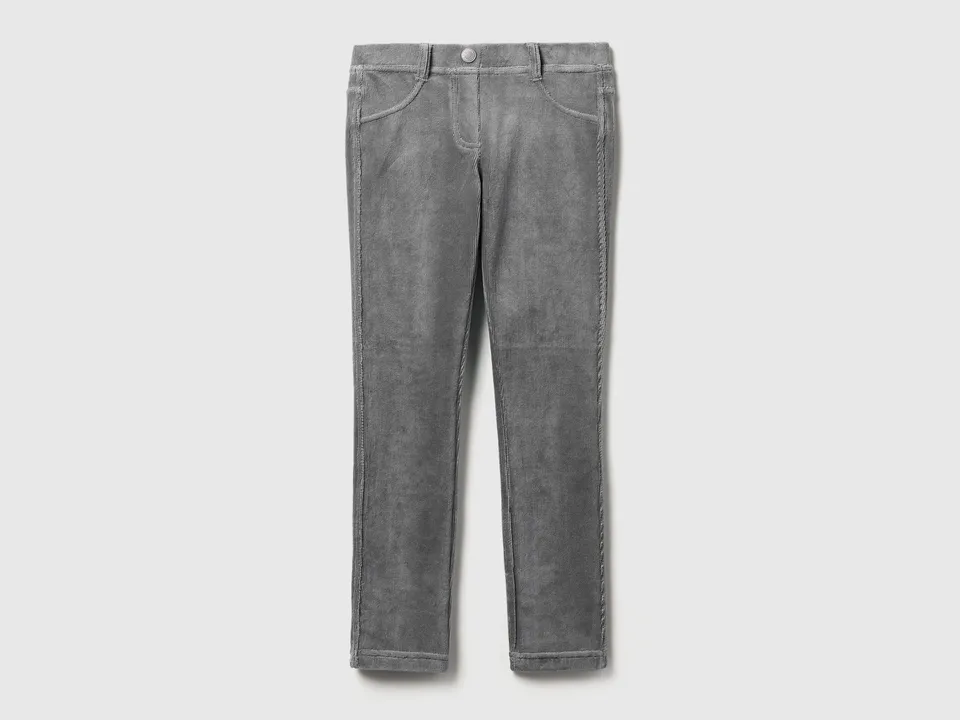 United Colors of Benetton Super Skinny Trousers pantaloni ciniglia M