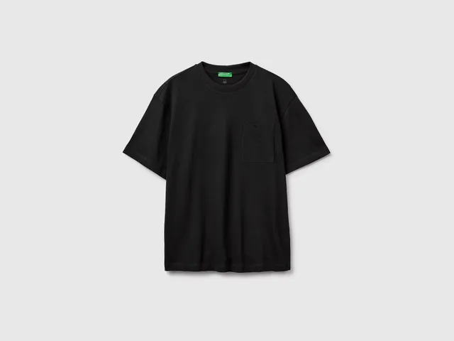 United Colors of Benetton T-shirt taschino cotone relaxed