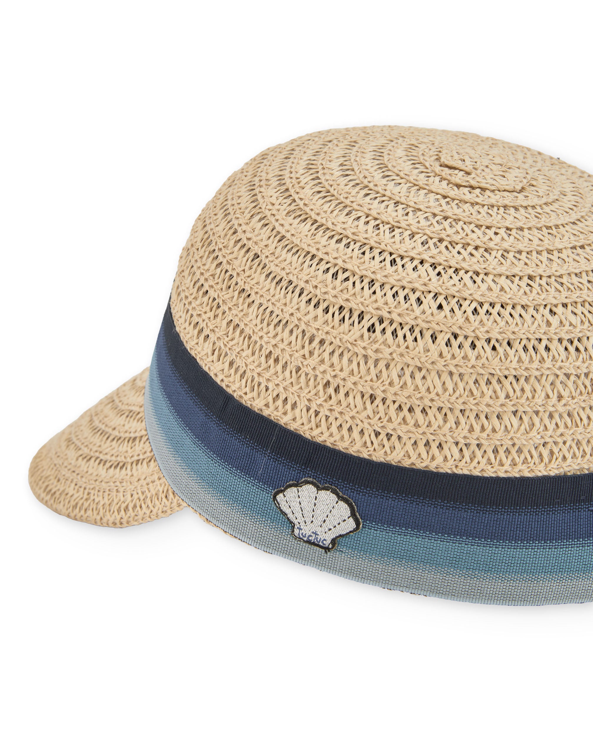 TucTuc Accessori Cappello bambina beige sole intrecciato