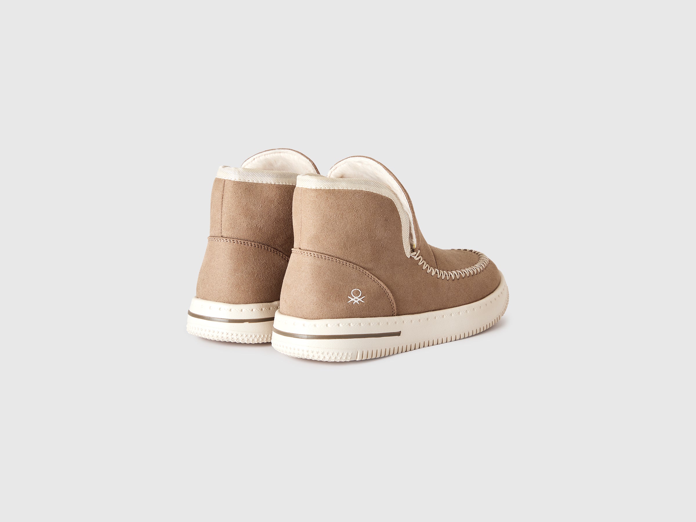 United Colors of Benetton Shoes Stivaletti Microfibra Pelliccia