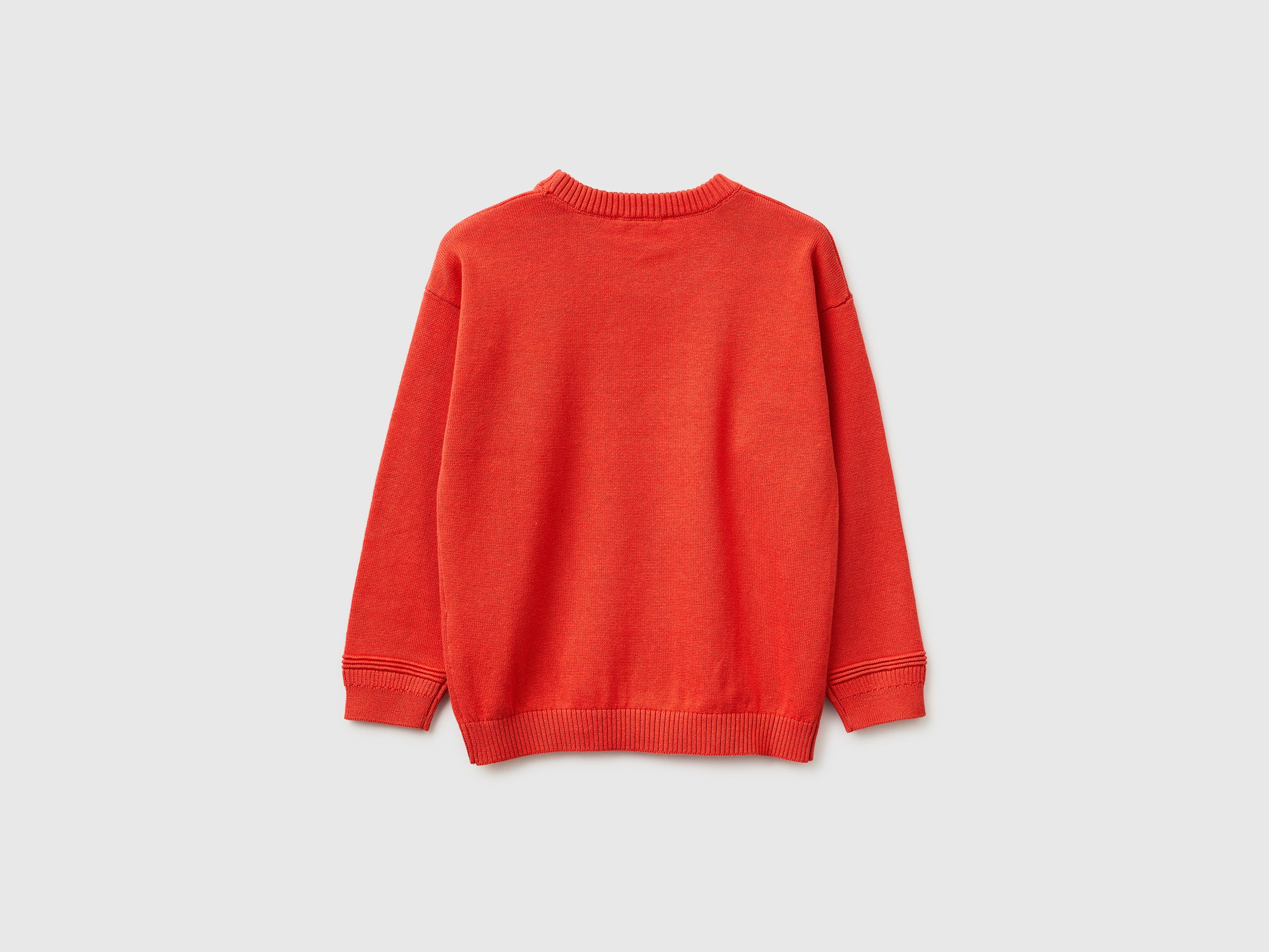 Benetton Sweaters Maglione girocollo cotone organico bimbo