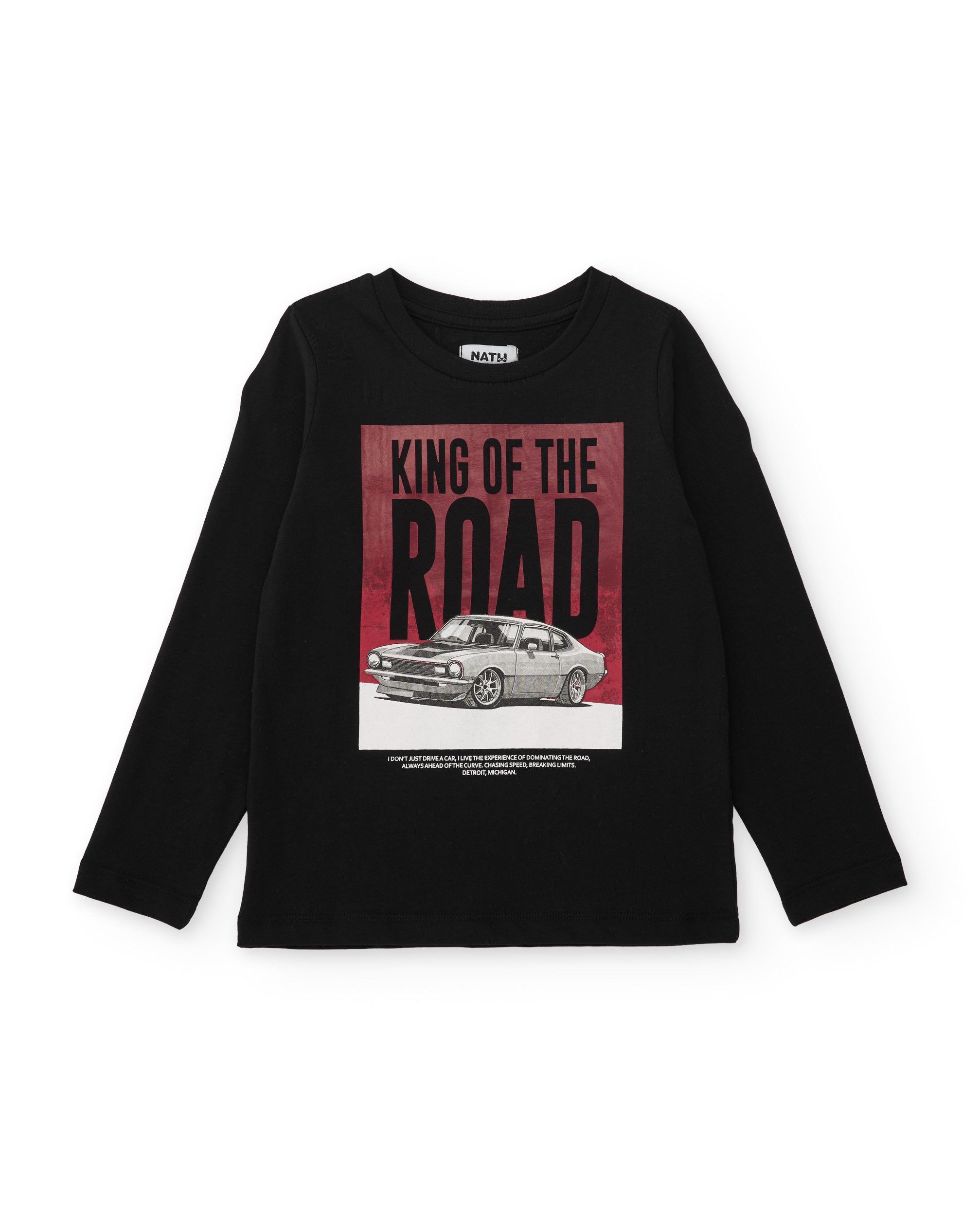 Tuc Tuc Magliette Maglia Bimbo Nero Auto Cotone