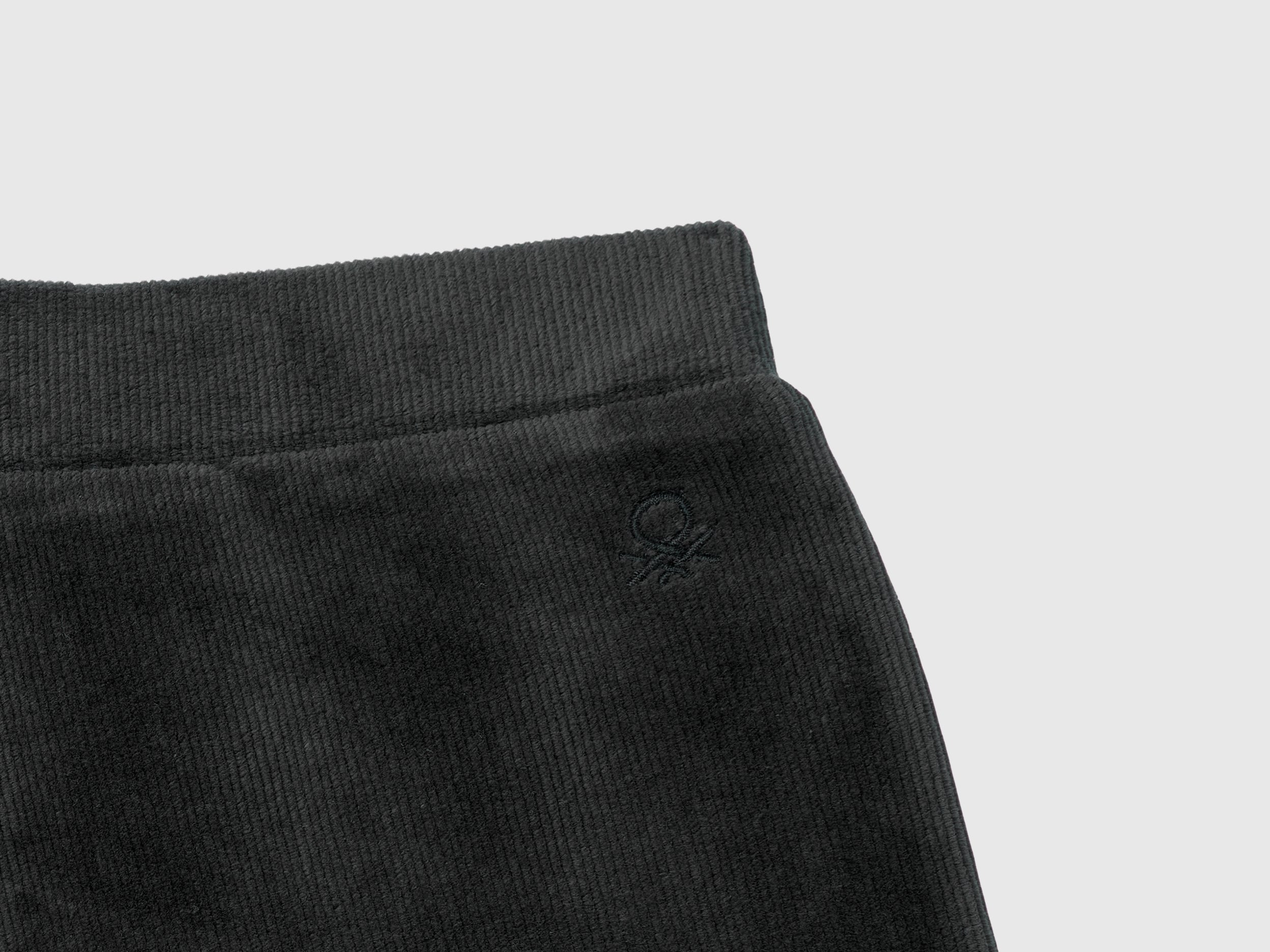 United Colors of Benetton Trousers pantaloni ciniglia M gamba larga